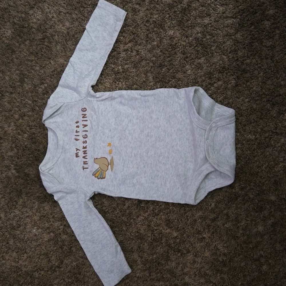 Thanksgiving onsie